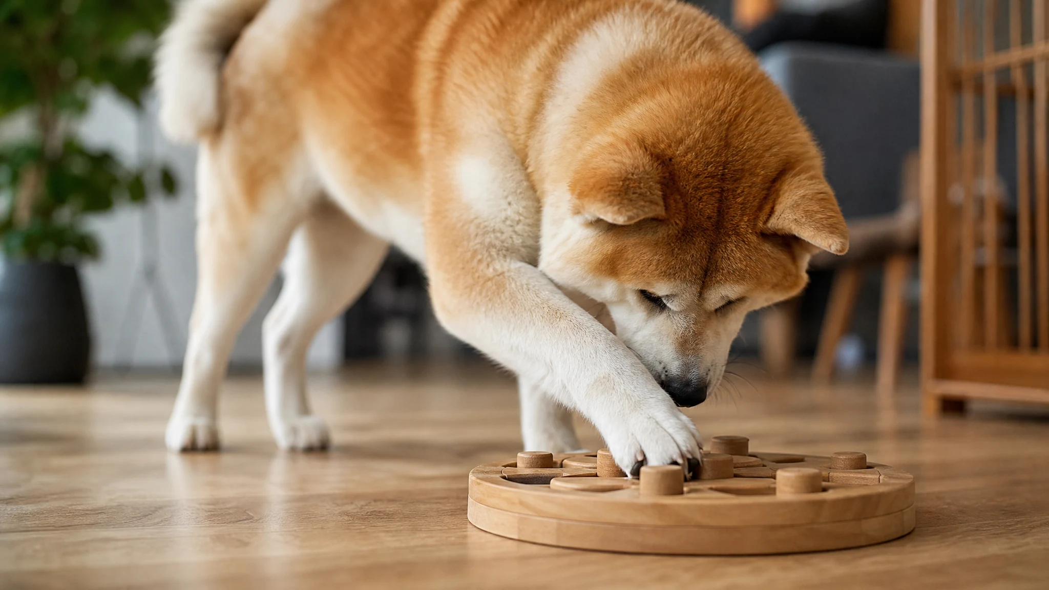How Much Exercise Does a Akita Need? Plus Brain Games